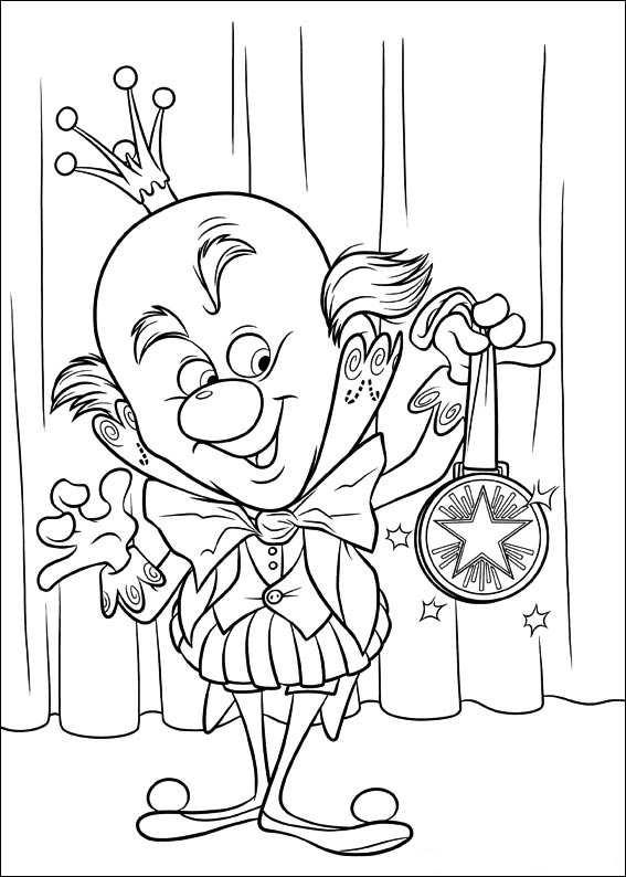 Kids-n-fun.com | Coloring page Wreck it Ralph king candy